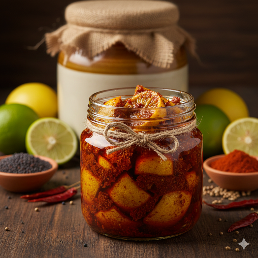 Nimmakaya (Classic Lemon Pickle)